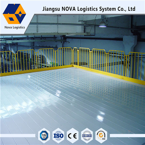 Mezzanine de estante de servicio medio con pisos