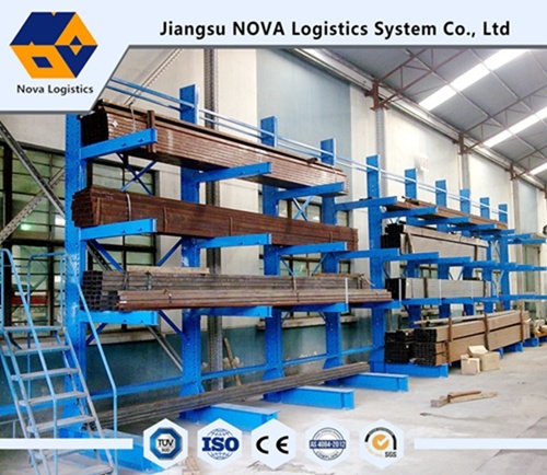 Rack de voladizo de almacenamiento de servicio pesado ISO de Nova Logistics