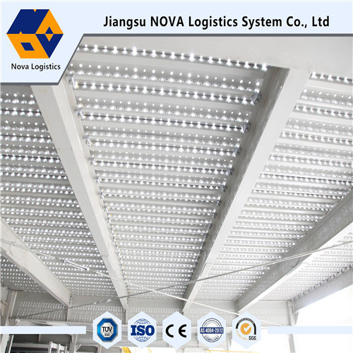 Mezzanine de estante de servicio medio con pisos