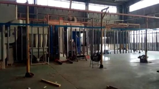 Estante de empuje de paletas de acero de servicio pesado de Nova Logistics