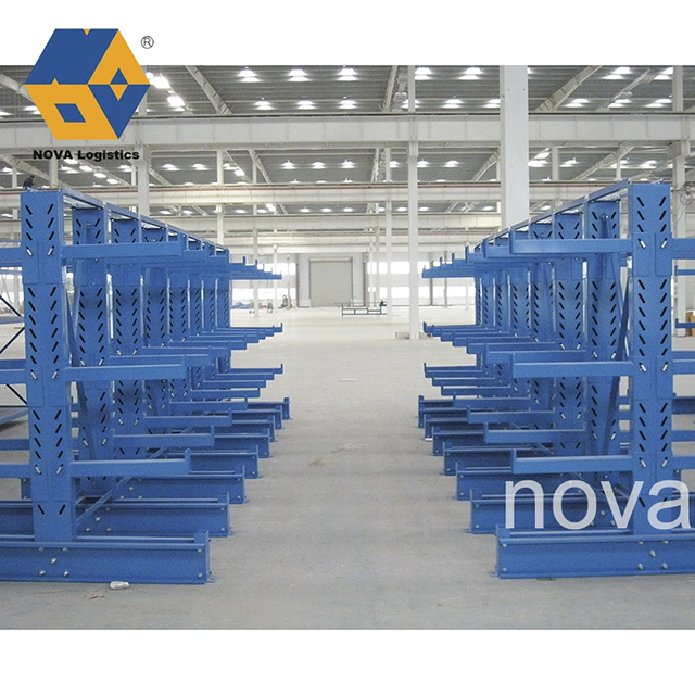 Racks en voladizo de almacenamiento de almacén de brazo único o doble