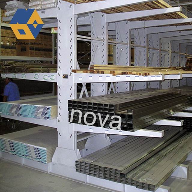 Racks en voladizo de almacenamiento de almacén de brazo único o doble